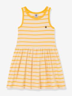 Niña-Vestidos-Vestido sin mangas de algodón orgánico PETIT BATEAU