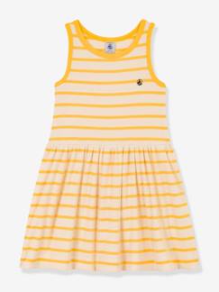 Niña-Vestido sin mangas de algodón orgánico PETIT BATEAU