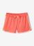 Pijama con short estilo deportivo para niña coral 