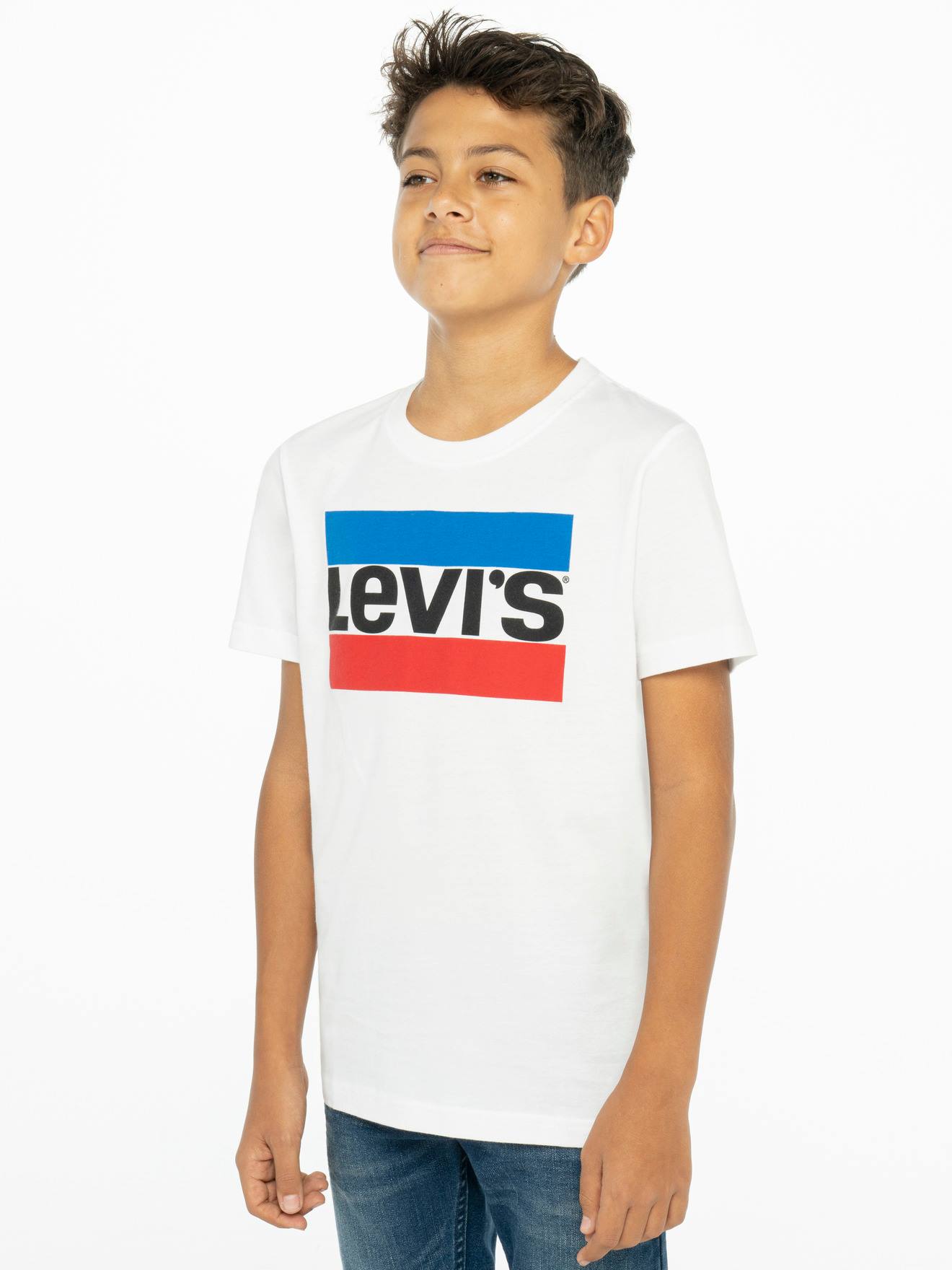 Camiseta con logo Levi's® para niño blanco - Levi's
