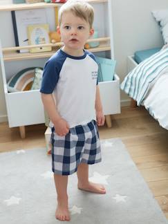 Niño-Pijamas -Pijama con short con estampado para niño