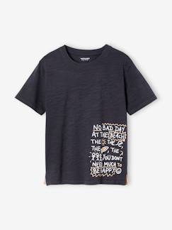 Niño-Camisetas y polos-Camisetas-Camiseta con motivo de texto «surf» para niño