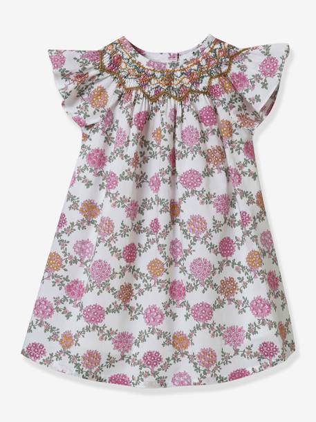 Bebé-Vestido «Ana» de tejido Liberty para bebé - Cyrillus - Colección para fiestas y ceremonias