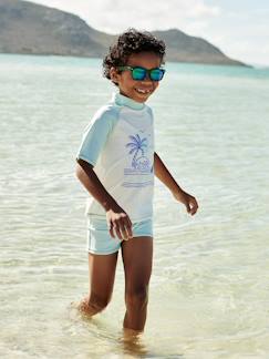 Niño-Bañadores-Conjunto de bañador anti-UV para niño - Camiseta + bóxer