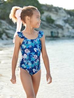 Niña-Bañadores-Bañador con estampado tropical para niña