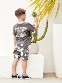 Niño-Camisetas y polos-Camisetas-Camiseta con motivo gigante detrás para niño