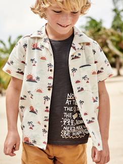 Niño-Camisetas y polos-Camisetas-Camiseta con motivo de texto «surf» para niño
