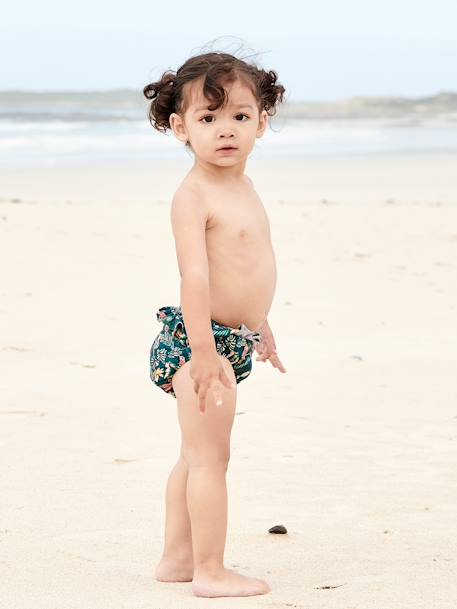 Braguita de bikini con estampado para bebé niña verde 