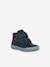 Zapatillas deportivas infantiles de caña alta con cierre autoadherente Geox® J Arzach Niño azul marino+tinta 