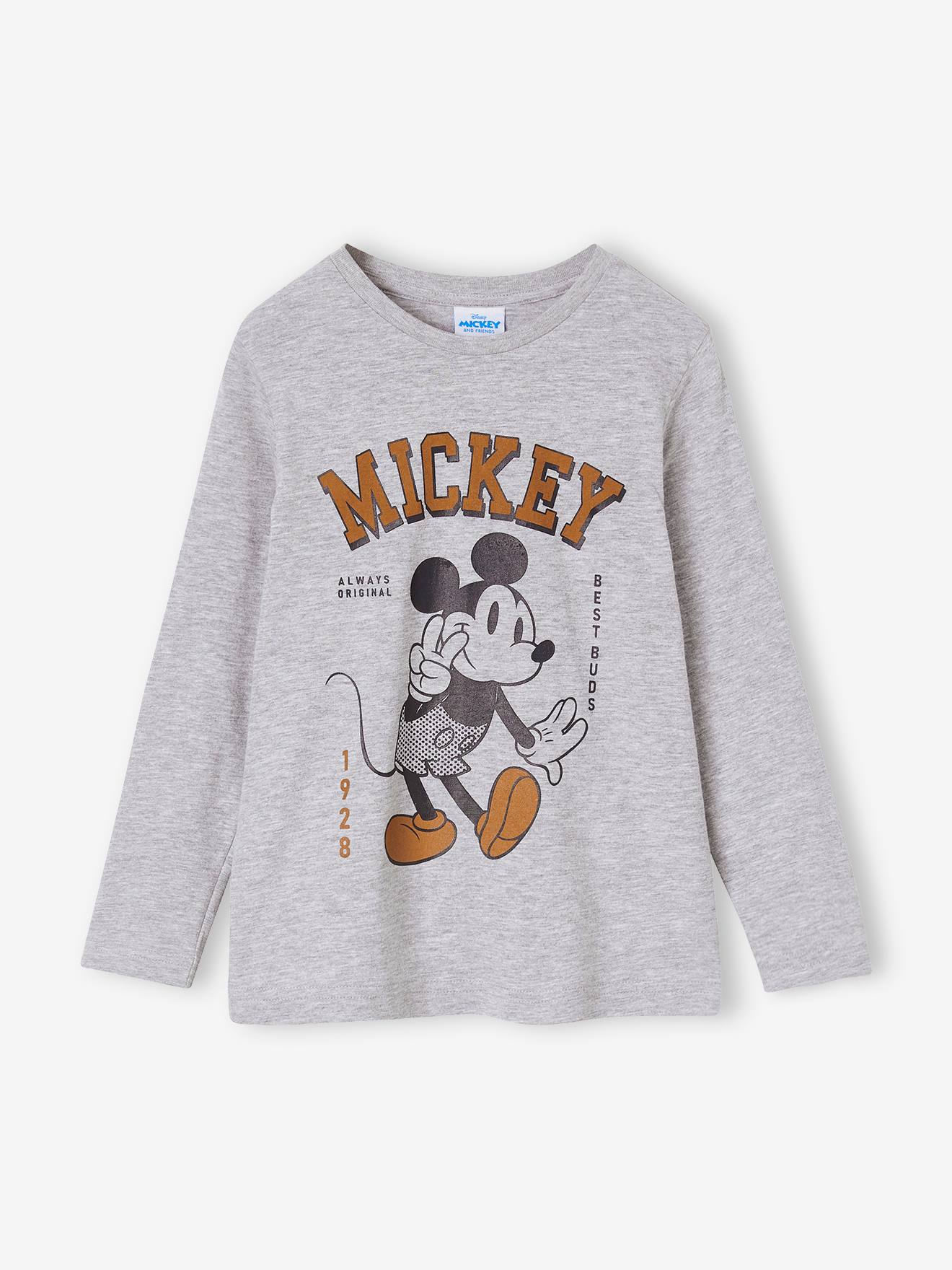 Sudadera Disney® Mickey para bebé gris jaspeado - Mickey