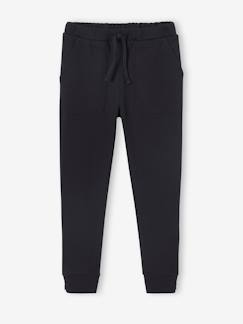 Niño-Pantalones-Pantalón jogging deportivo con bajo con cremallera y bolsillos de carpintero para niño