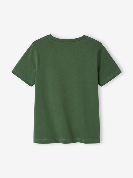 Pack de 3 camisetas surtidas de manga corta, para niño azul azur+blanco jaspeado+capuchino+lote verde+verde+verde agua 