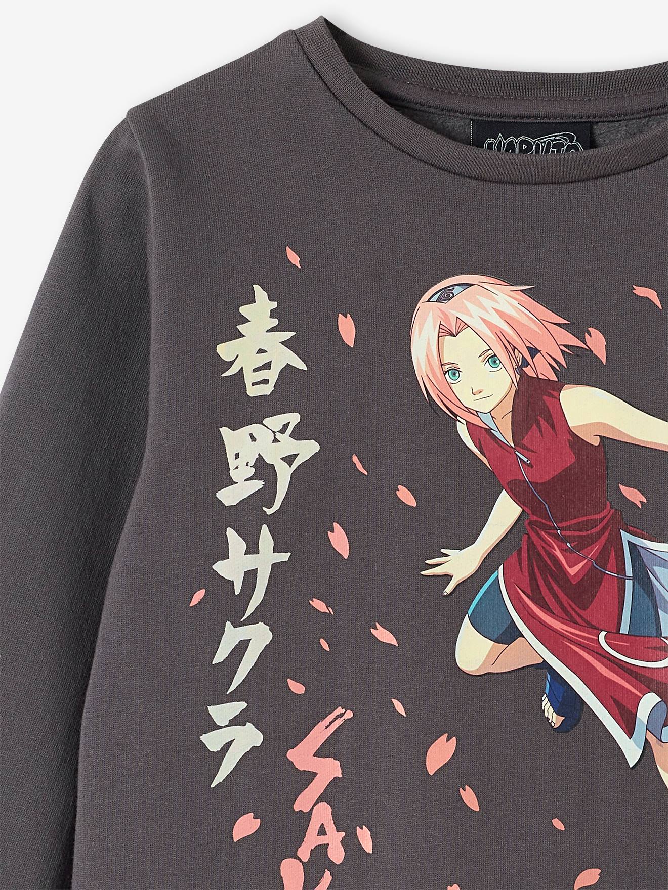 Camiseta infantil Sakura 4-10A rosa, Naruto