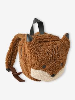 Niño-Accesorios-Cartera y material escolar-Mochila infantil «Zorro» de sherpa