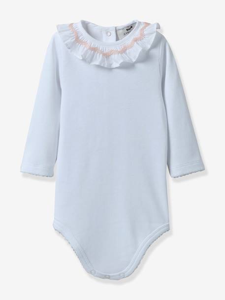 Bebé-Bodies-Body de algodón orgánico con smocks para bebé - Cyrillus