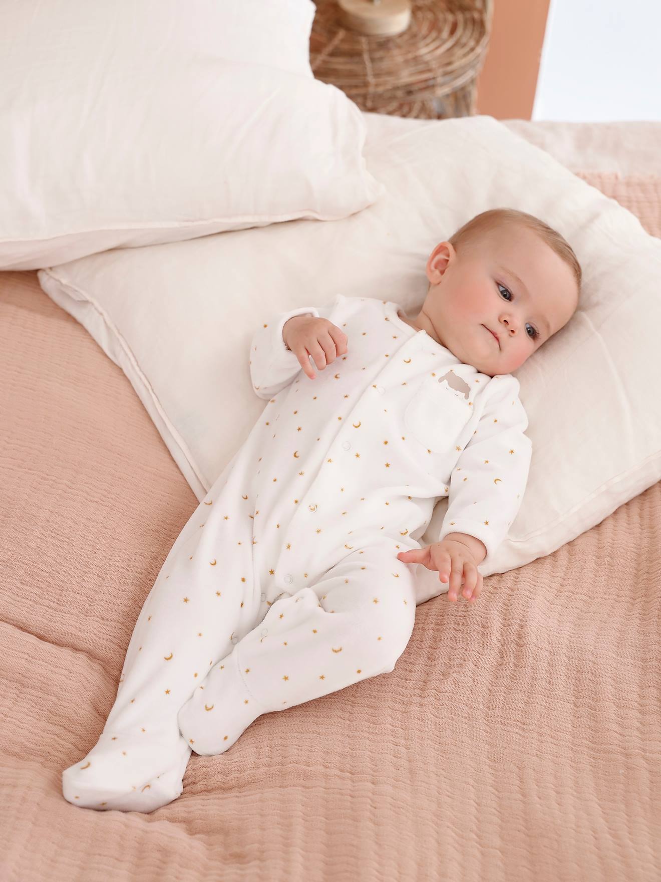 Pelele Bebé Punto Beige - La Mejor Ropa de Bebé Recién Nacido
