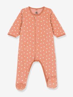 Pijama de terciopelo con estampado para bebé - PETIT BATEAU