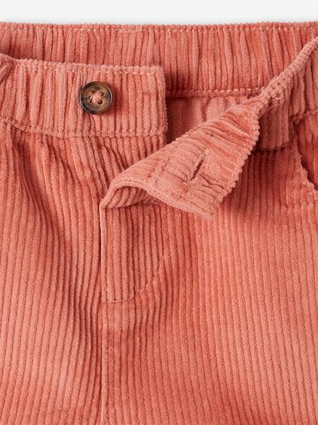 Conjunto de 4 prendas para bebé: Camiseta + short + jersey + leotardos rosa viejo 