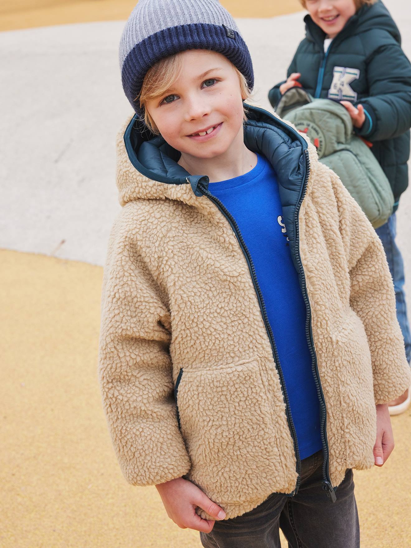 Chaquetas acolchadas y abrigos de invierno para niños