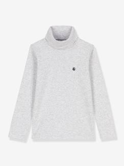 Niño-Camisetas y polos-Camiseta de cuello alto de algodón orgánico PETIT BATEAU