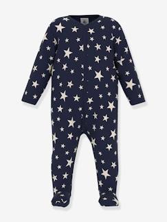 Pijama de felpa con estrellas fosforescentes para bebé - PETIT BATEAU