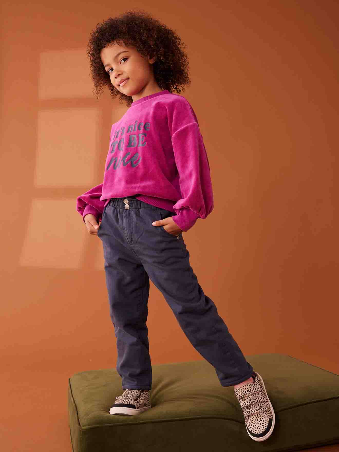 Pantalon de polar discount niña