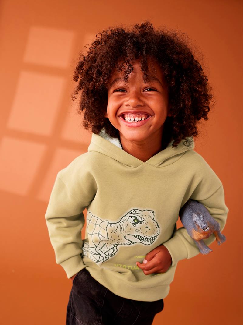 Bata Manta Polar Niños Sudadera Niu00f1o JURASSIC Sudaderas De