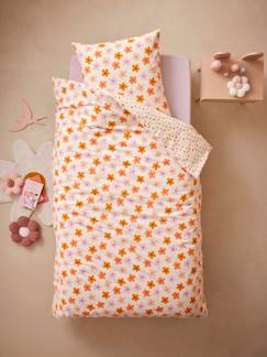 Textil Hogar y Decoración-Ropa de cama niños-Conjunto infantil de funda nórdica + funda de almohada de algodón reciclado - POP FLOWER