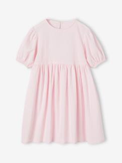 Niña-Vestidos-Vestido de tejido «seersucker» para niña