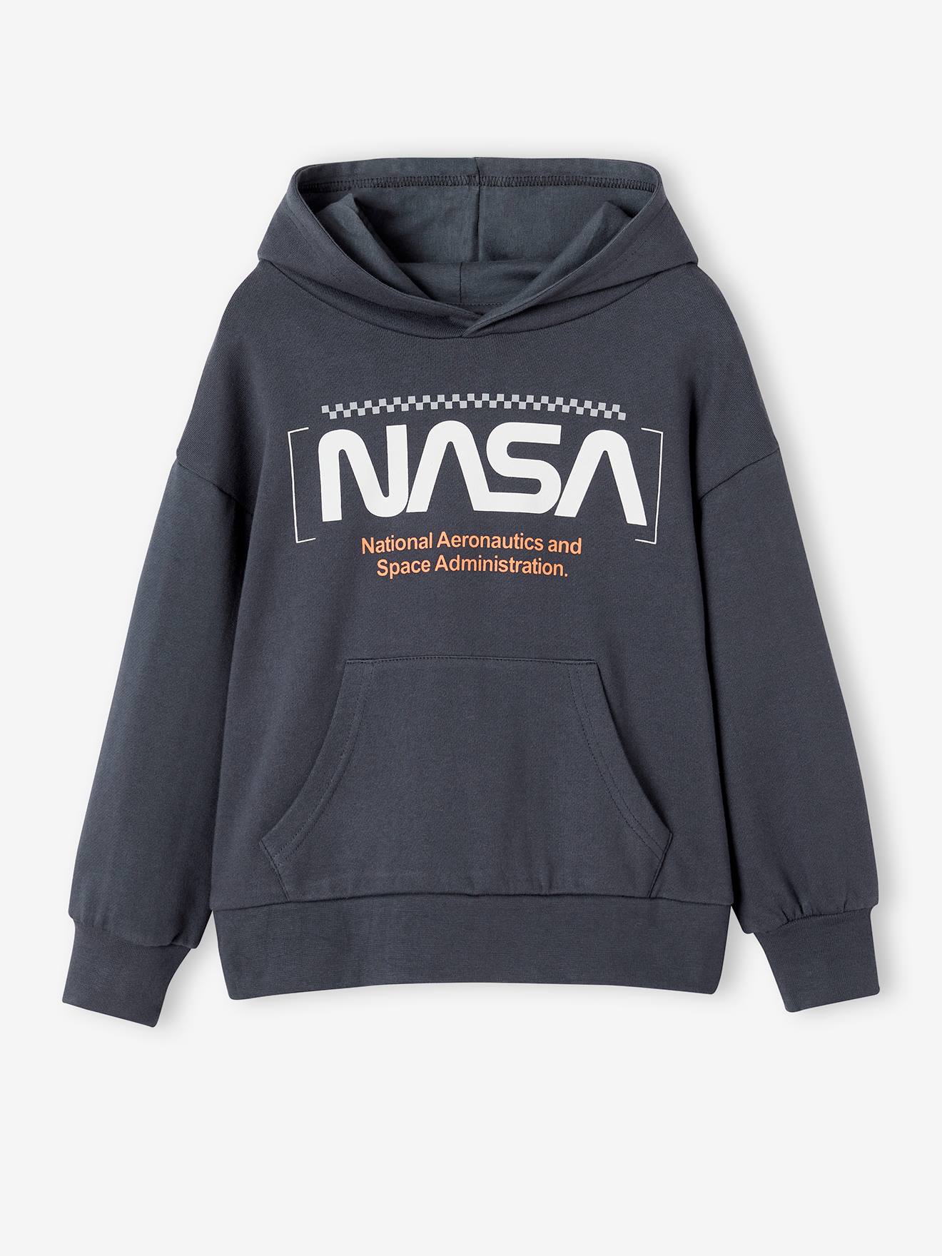 Sudadera con capucha de la NASA para ni o azul pizarra NASA