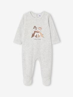Pijama para bebé Disney® Chip y Chop de terciopelo