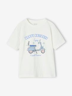 Niño-Camiseta con motivo scooter para niño.