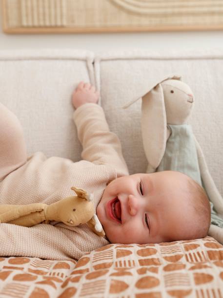 Bebé-Conjuntos-Conjunto de punto tricot y leggings para bebé recién nacido