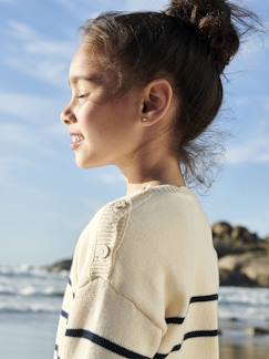 Niña-Jerséis, chaquetas de punto, sudaderas-Jersey marinero fantasía para niña