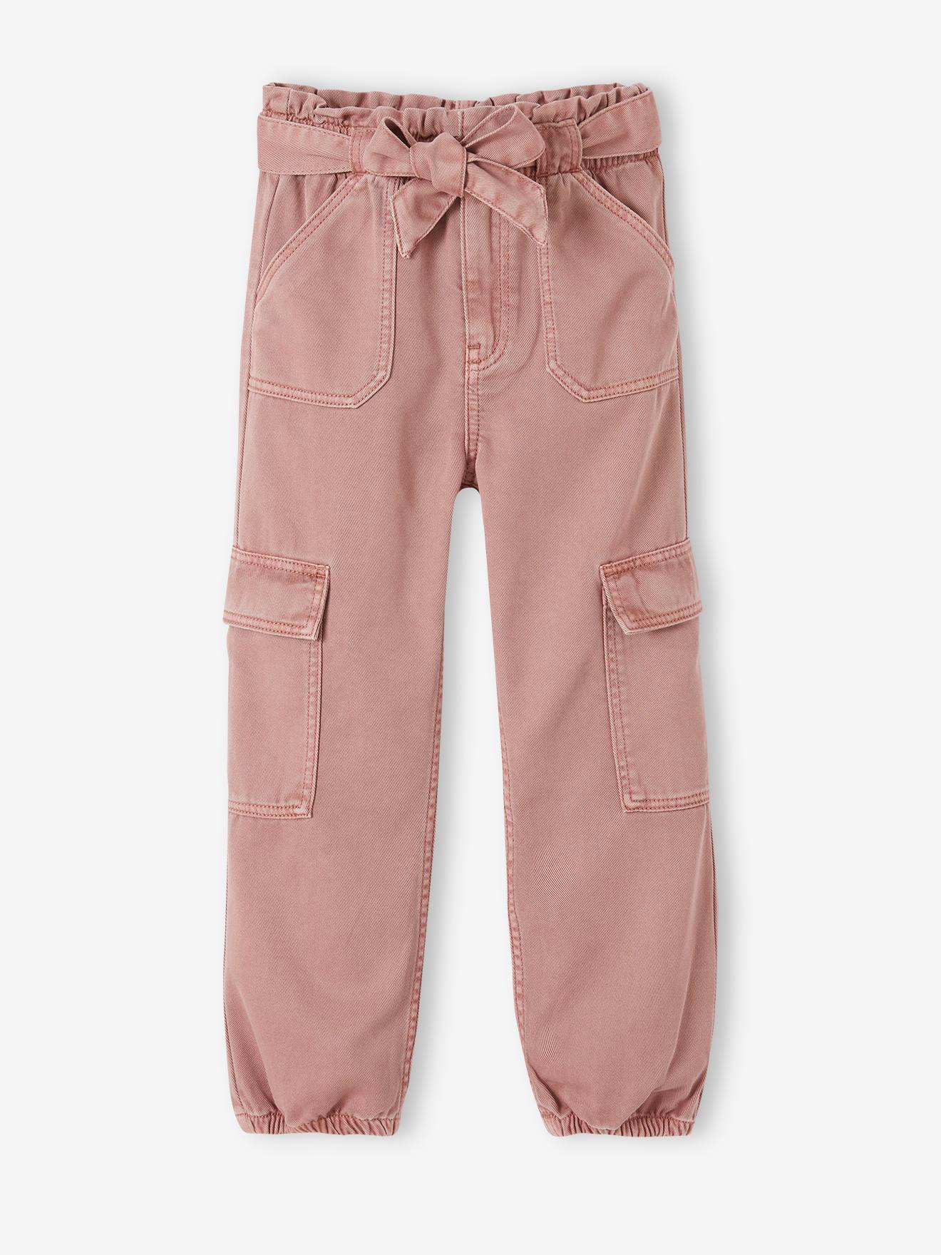 Pantalones fashion cargo niña zara