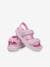 Zuecos infantiles 209423 de CROCSTM - Crocband Cruiser Sandal azul claro+azul marino+rosa rosa pálido 