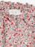 Pantalón pesquero de gasa de algodón estampado de flores, para niña AZUL MEDIO ESTAMPADO+blanco estampado+crudo+rosado 