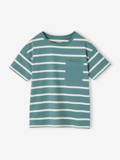 Niño-Camiseta a rayas personalizable para niño