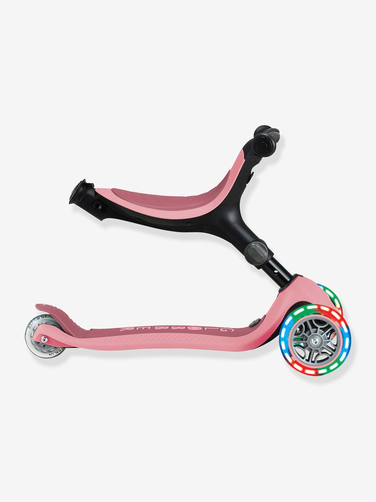 Patinete Go Up 4 en 1 rosa lights