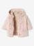 Parka 3 en 1 bebé con chaqueta acolchada desmontable rosa maquillaje 