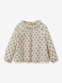 Niña-Camisas y Blusas-Blusa estampada Suzy niña CYRILLUS
