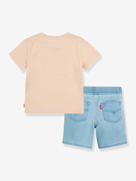 Conjunto camiseta + short LVB Solid Full Zip Hoodie Levi's® para bebé