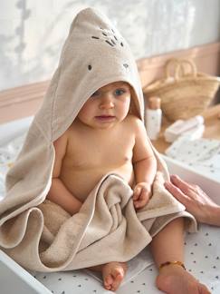 Ecorresponsables-Textil Hogar y Decoración-Capa de baño básica, de algodón reciclado, para bebé
