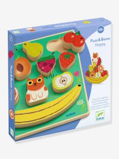 Juguetes-Juegos educativos- Puzzles-Puzzle de encajar y juego de equilibrio "Puzz & Boom Happy" - DJECO