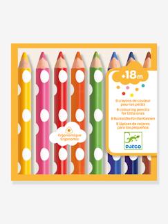 Juguetes-8 pinturas de colores para los más pequeños - DJECO