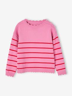 Niña-Jerséis, chaquetas de punto, sudaderas-Jersey marinero fantasía para niña