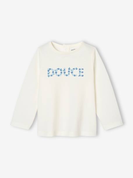 Bebé-Camisetas-Camisetas-Camiseta motivo floral "douce" bebé