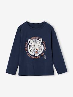 Niño-Camiseta motivo tigre niño