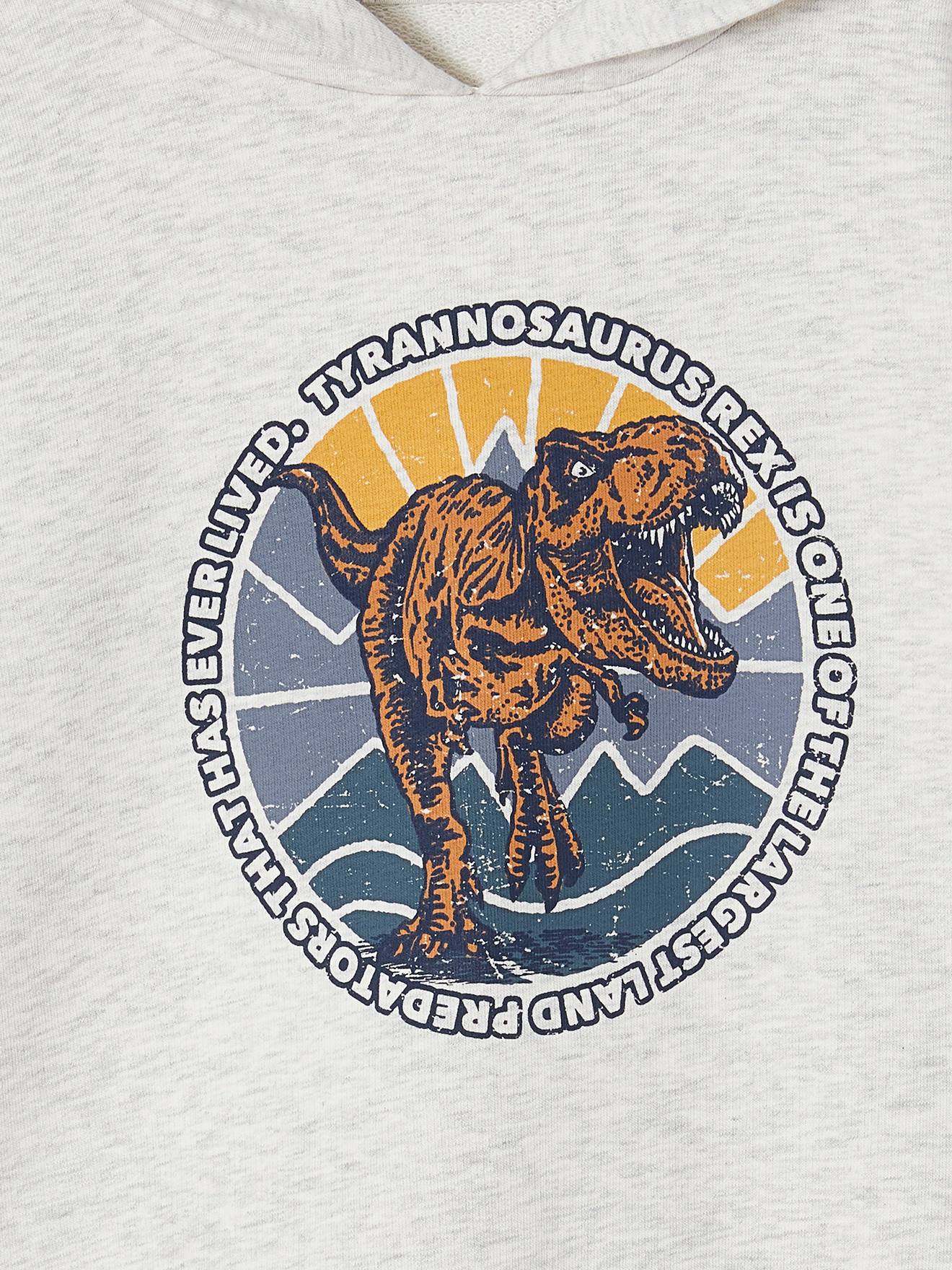 Jurassic Park Merchandising Sudadera Para Niños (azul Marino Con