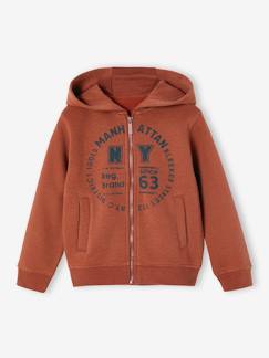 Sudadera deportiva con capucha y cremallera BASICS niño